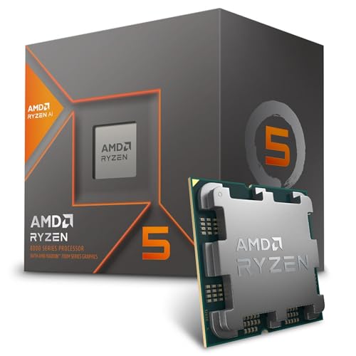 Imagem do produto Processador AMD Ryzen 5 8600G Box (AM5/6 Cores/12 Threads/5.0GHz/22MB Cache/Wraith Stealth/Radeon 760M/AMD Ryzen AI)