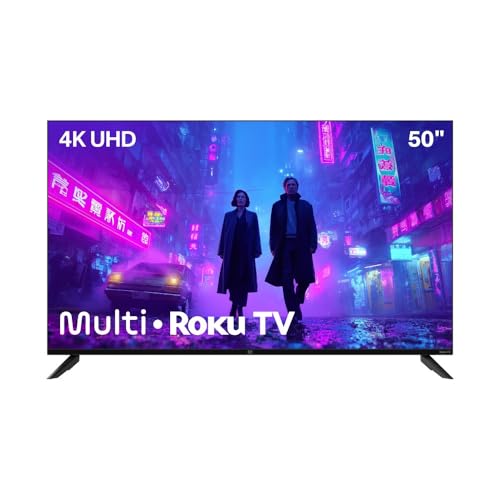 Imagem do produto Smart TV 50' Roku Multi 4K Compatível com Alexa e Google Home