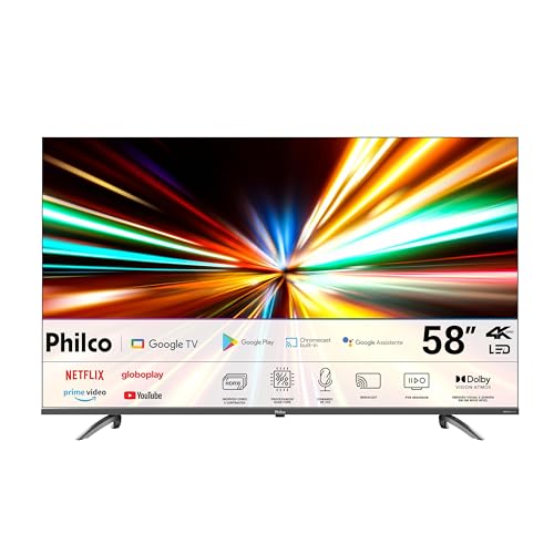 Imagem do produto Smart TV 58' Philco LED 4K Google TV HDR10 P58KGA