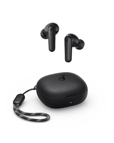 Imagem do produto soundcore P20i da Anker Fone de Ouvido Sem Fio, Drivers de 10mm, Graves Potentes, Bluetooth 5.3, 30H de Bateria, Resistência à Água, 2 Microfones IA, App Personalizável