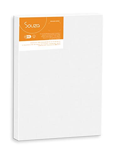 Imagem do produto Souza & Cia, Tela De Pintura, 18cm X 24cm (Ref: 8102), Branco