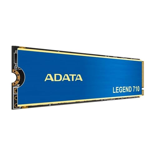 Imagem do produto SSD Adata Legend 710 512GB NVMe M.2 2280 (Leitura até 2400MB/s e Gravação até 1600MB/s)