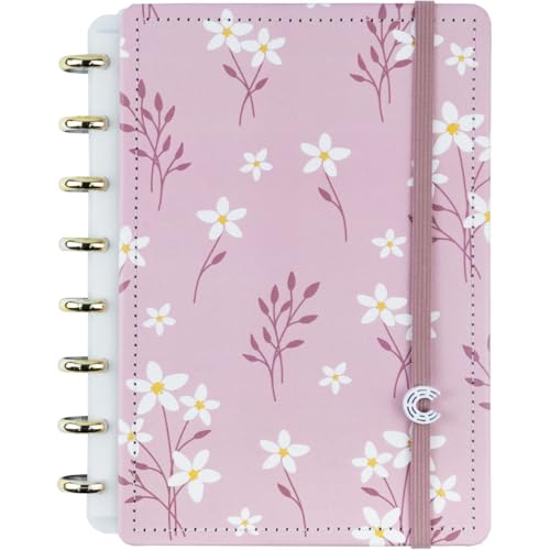 Imagem do produto Caderno Inteligente, Pink Blossom By Sof, Grande, 280 X 215 mm, 80 Folhas, Caderno Inteligente