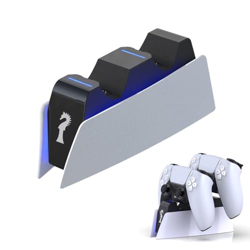 Imagem do produto Carregador controlador PS5, Estação de Carregamento com Controle PS5, Base de Carregamento rápido Duplo, luz LED