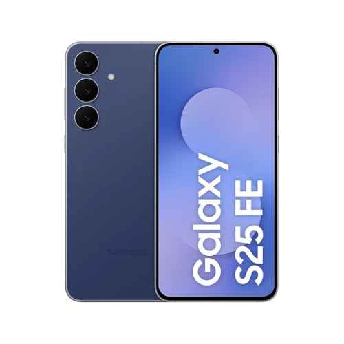 Imagem do produto Celular Samsung Galaxy S25 FE 5G, 256GB, 8GB, Câmera Tripla - Azul Marinho