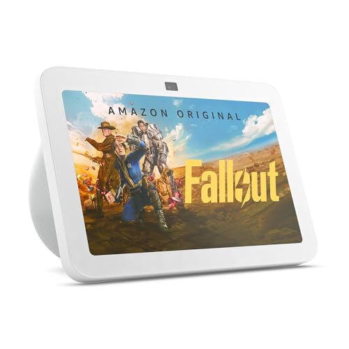 Imagem do produto Echo Show 8 (3ª geração) | Smart display com áudio espacial, hub de casa inteligente e Alexa | Cor Branca