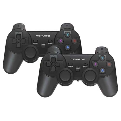 Imagem do produto Kit 2 Controles Wireless sem Fio 2.4G com Alcance Até 10 Metros para PC TV e Jogos com Recepctor USB