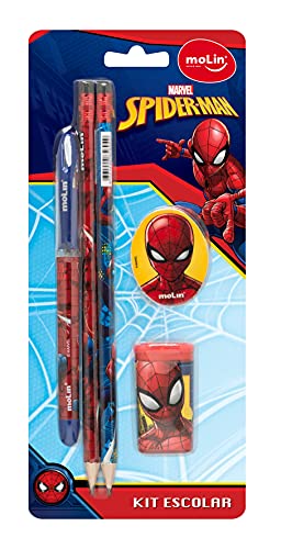 Imagem do produto Kit Escolar Spider Man 5 Itens 22626