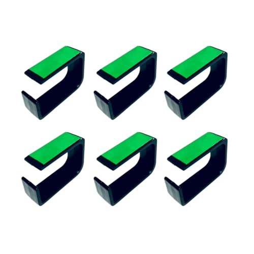 Imagem do produto Organizador de cabos e fios para mesa oculto kit com 6 unidades Marca: Abcfixadores