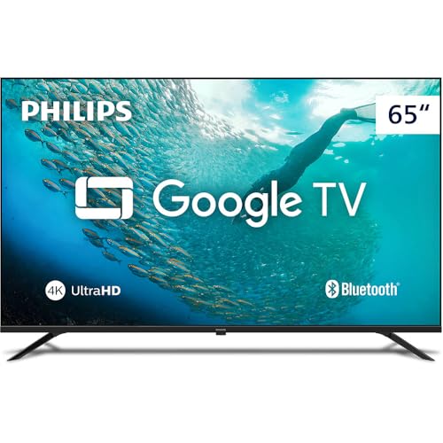 Imagem do produto PHILIPS, Smart TV, 65'' 4K UHD, 65PUG7019/78, Google TV, Comando de Voz, HDR