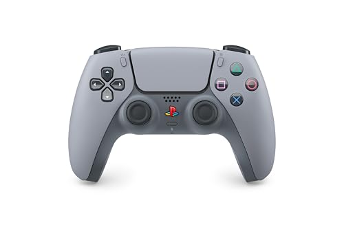 Imagem do produto PlayStation - Controle sem fio DualSense - Edição limitada do 30º aniversário - Resposta tátil, Gatilhos adaptáveis, Sem fio - USB C - Compatível com PS5, PS4, PC, Mac, Android, iOS