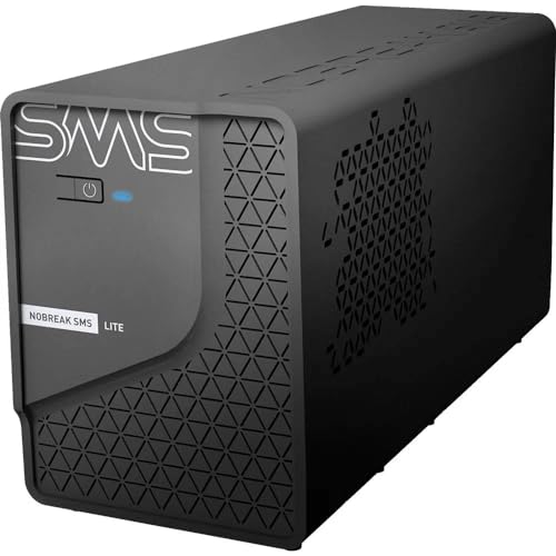 Imagem do produto SMS - NOBREAK LITE 600 - POTÊNCIA 600VA | 300W - BIVOLT ENT.: 115/ 220V | SAÍDA: 115V - 4 TOMADAS - SENOIDAL P/APROX. - LINE INTERACTIVE - PN 29202