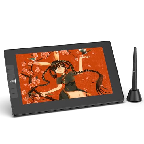 Imagem do produto VEIKK Tablet gráfico com ecrã VK1200 V2 tablet digitador compatível Windows/Mac OS/Android Phone/Chrome OS/Linux OS, ideal para desenhar gráficos