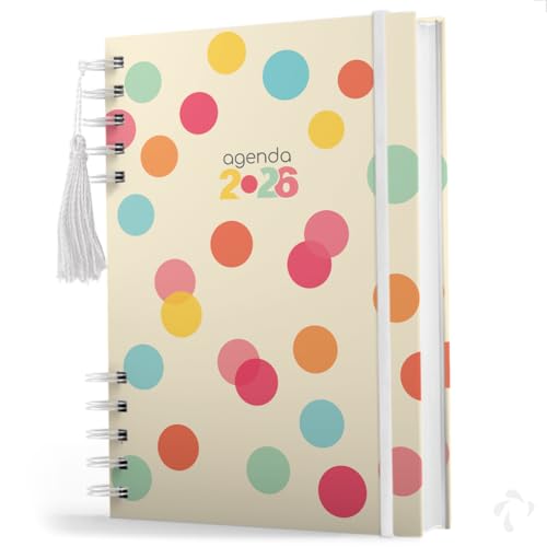 Imagem do produto Agenda 2026 Coleção Happy Com Capa Dura Círculos Colors