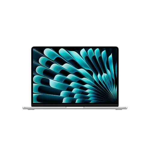 Imagem do produto Apple 2025 MacBook Air (de 13 polegadas, Processador M4 da Apple com CPU 10‑core e GPU 8‑core, 16GB Memória unificada, 256 GB) - Prateado