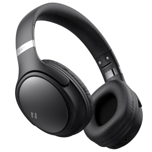 Imagem do produto Fone de Ouvido Sem Fio Havit H630bt Bluetooth, Até 55 Horas de Duração da Bateria Preto