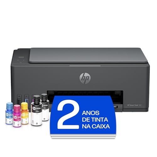 Imagem do produto Impressora Multifuncional HP Smart Tank 581 Tanque de Tinta Colorida Wi-Fi (4A8D5A) - Impressora, Copiadora e Scanner