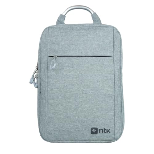 Imagem do produto NTK - Mochila Edge Executiva Grande Expansível Impermeável para Escritório e Viagem - Reforço e Compartimento para Notebook até 16 Polegadas, Ideal para Trabalho e Estudo, Cinza