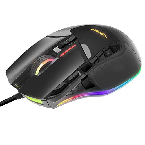 Imagem do produto Patriot Viper Gaming V570 RGB Blackout Edition Pro Laser Mouse até 12.000 Dpi