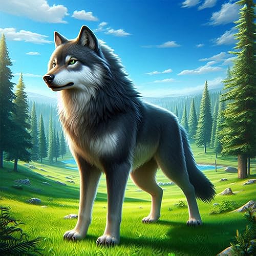 Imagem do produto Simulador de Sobrevivência e Caça ao Lobo Selvagem: O Simulador de Animais Lobo 26 - Jogos de Lobo em Mundo Aberto