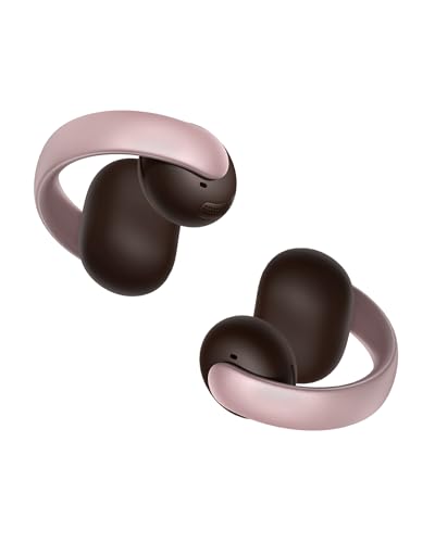 Imagem do produto soundcore AeroClip da Anker, Fones de Ouvido Blutooth Abertos, Clip-On, Conforto Adaptativo, Chamadas Claras com 4 Microfones e IA, Ajuste Estável, Drivers de 12mm para Graves Potentes, Rosa