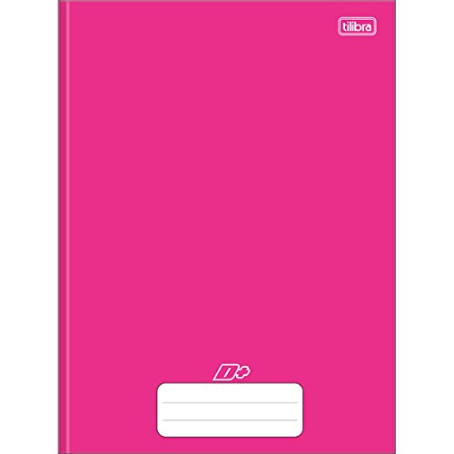 Tilibra - Caderno Brochura Capa Dura 1/4 D+ Rosa 48 Folhas, 317403
